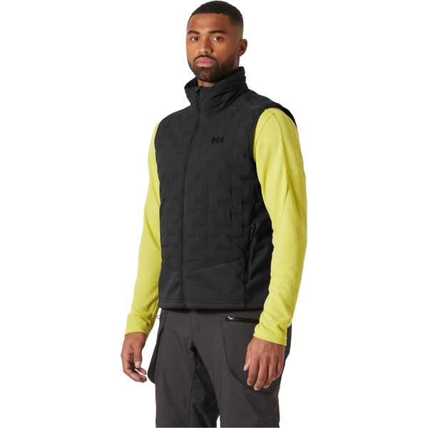 2026 Helly Hansen Hommes HP Hybrid Gilet Isolant Extensible 34491 - Ebony